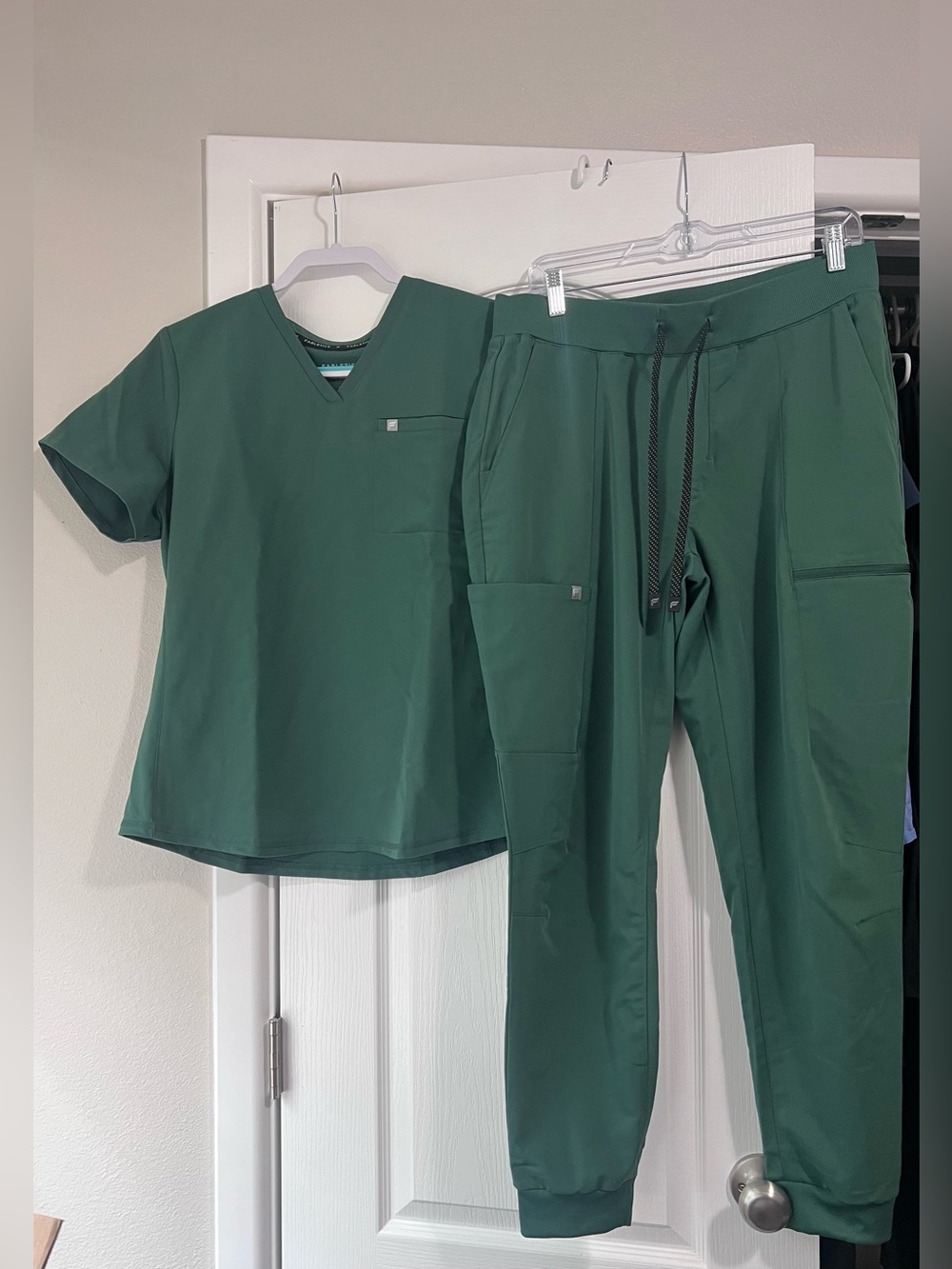Green Fabletics scrubs